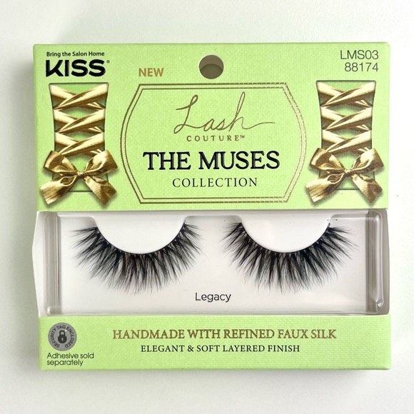 💙 BNIB KISS False Eyelashes Full Application Set Lash Adhesive Mascara Falsies - Picture 4 of 13